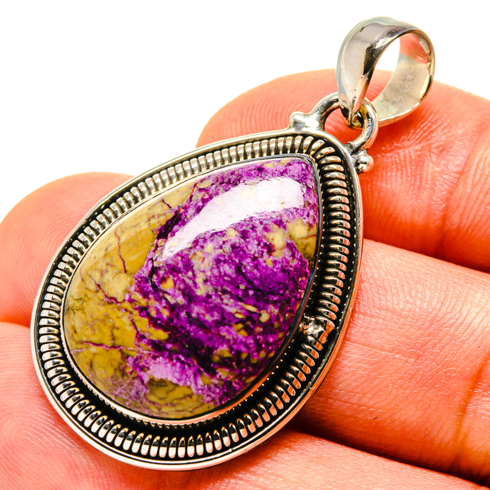 Stichtite Pendants handcrafted by Ana Silver Co - PD755369