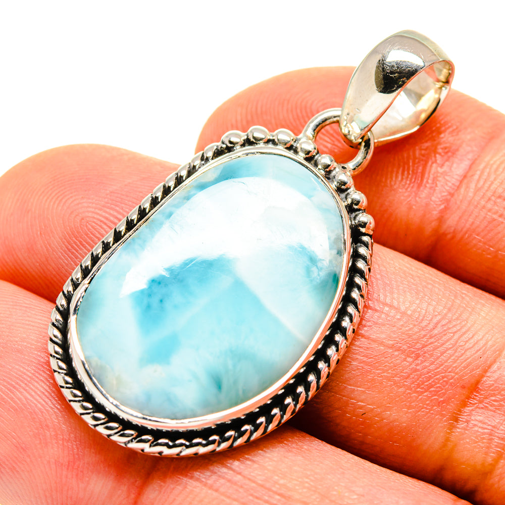 Larimar Pendants handcrafted by Ana Silver Co - PD755372