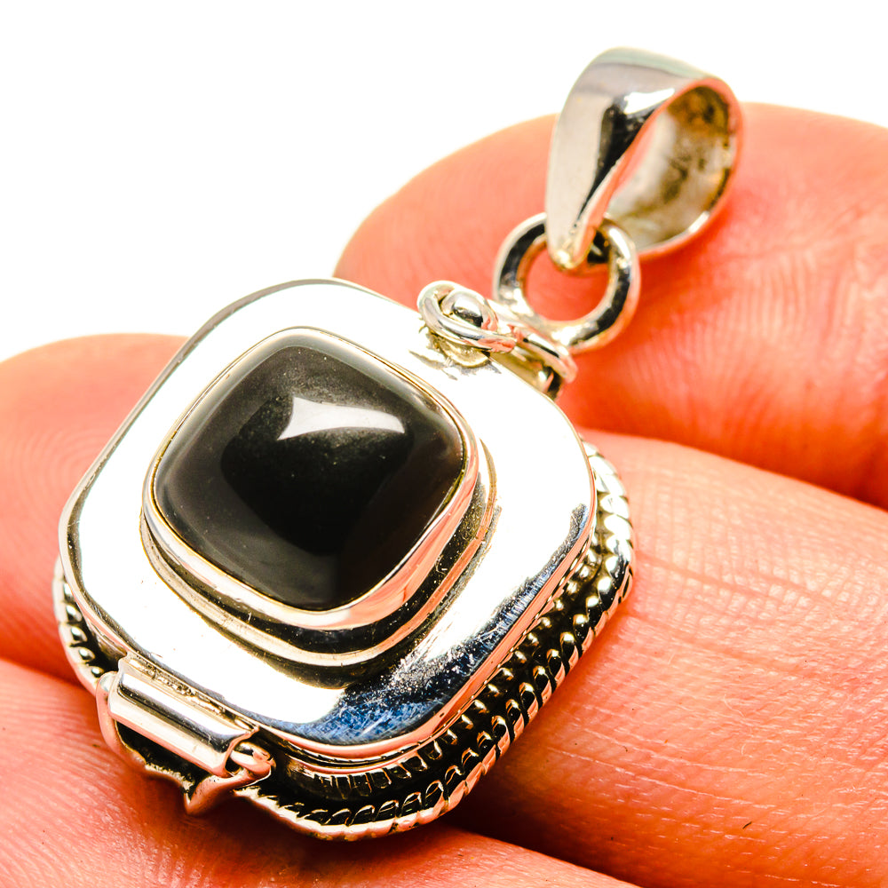 Black Onyx Pendants handcrafted by Ana Silver Co - PD755383