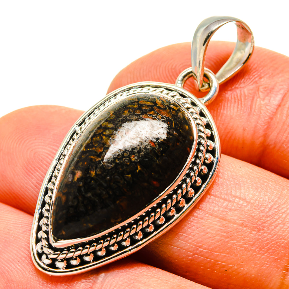 Dinosaur Bone Pendants handcrafted by Ana Silver Co - PD755385