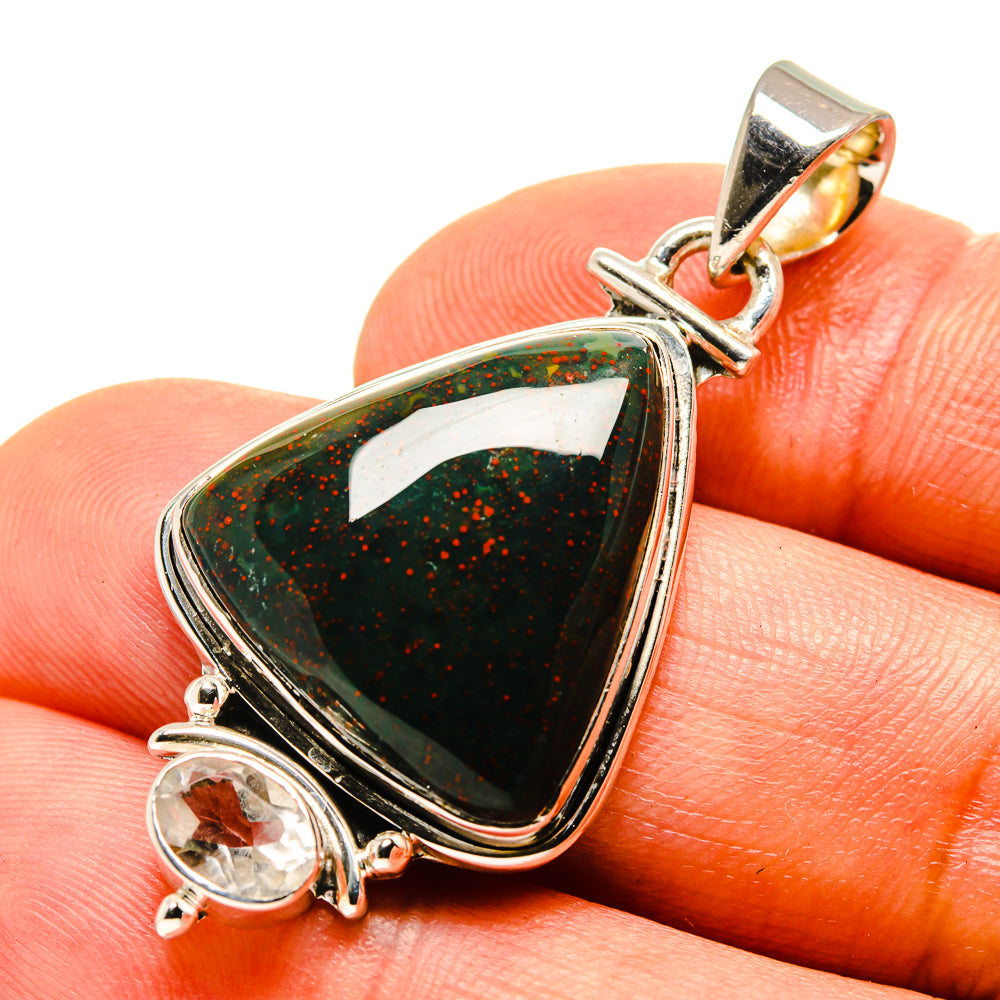 Bloodstone Pendants handcrafted by Ana Silver Co - PD755390