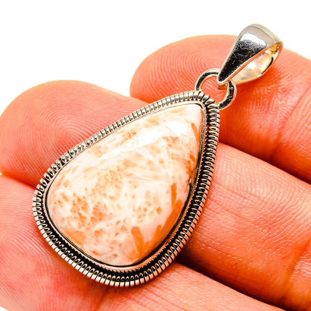 Scolecite Pendants handcrafted by Ana Silver Co - PD755391