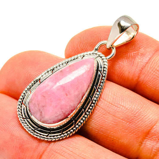 Pink Opal Pendants handcrafted by Ana Silver Co - PD755396