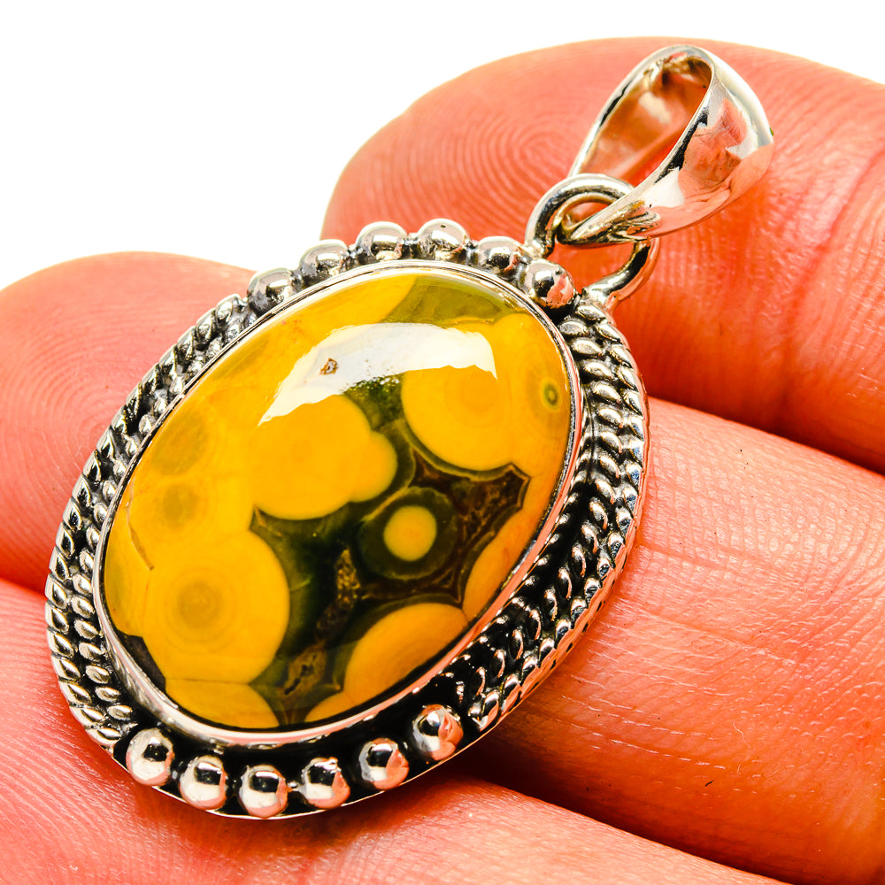 Ocean Jasper Pendants handcrafted by Ana Silver Co - PD755398