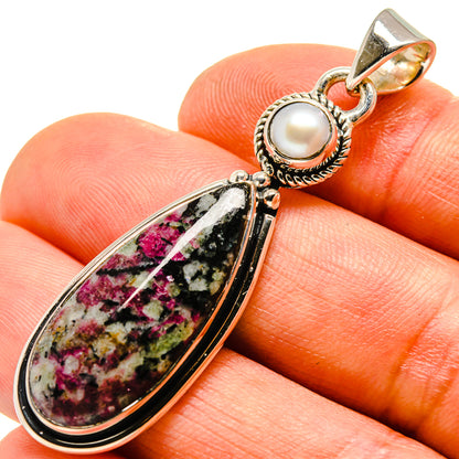 Russian Eudialyte Pendants handcrafted by Ana Silver Co - PD755405