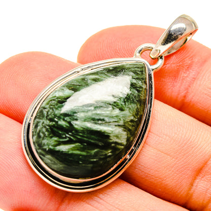 Seraphinite Pendants handcrafted by Ana Silver Co - PD755456