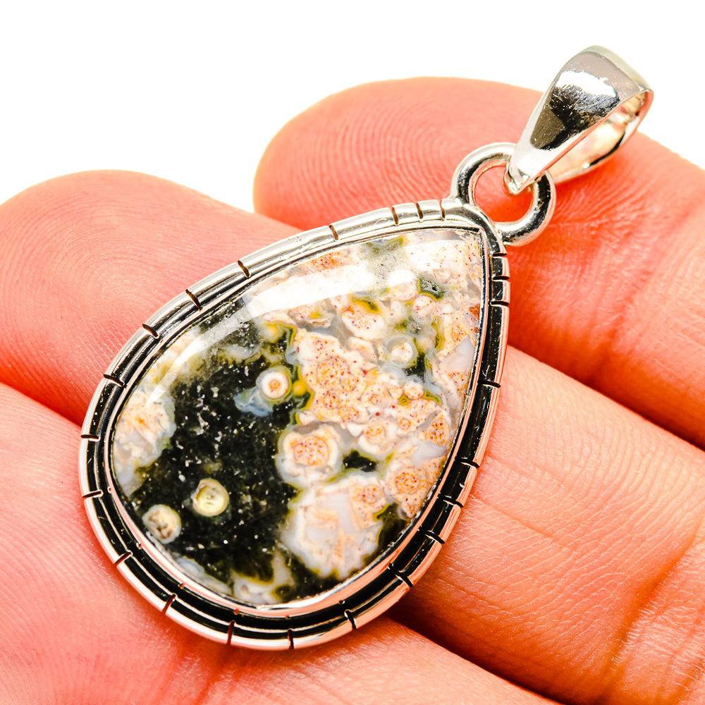 Ocean Jasper Pendants handcrafted by Ana Silver Co - PD755463