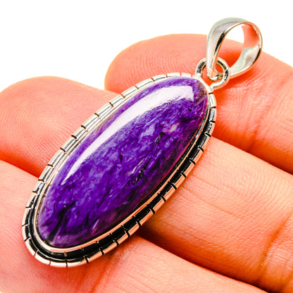 Charoite Pendants handcrafted by Ana Silver Co - PD755465