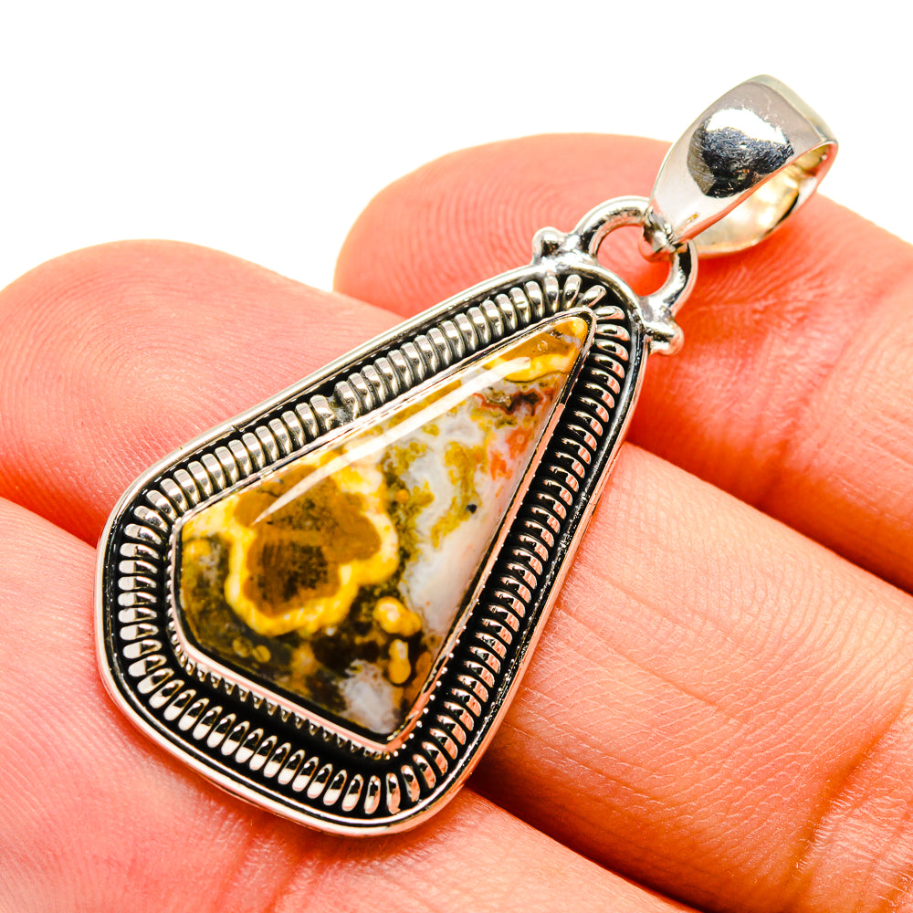 Ocean Jasper Pendants handcrafted by Ana Silver Co - PD755466
