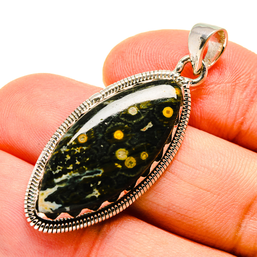 Ocean Jasper Pendants handcrafted by Ana Silver Co - PD755468