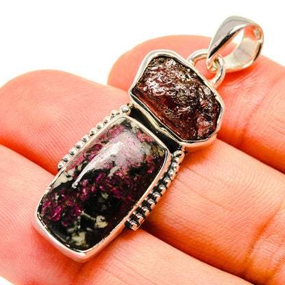 Russian Eudialyte Pendants handcrafted by Ana Silver Co - PD755470