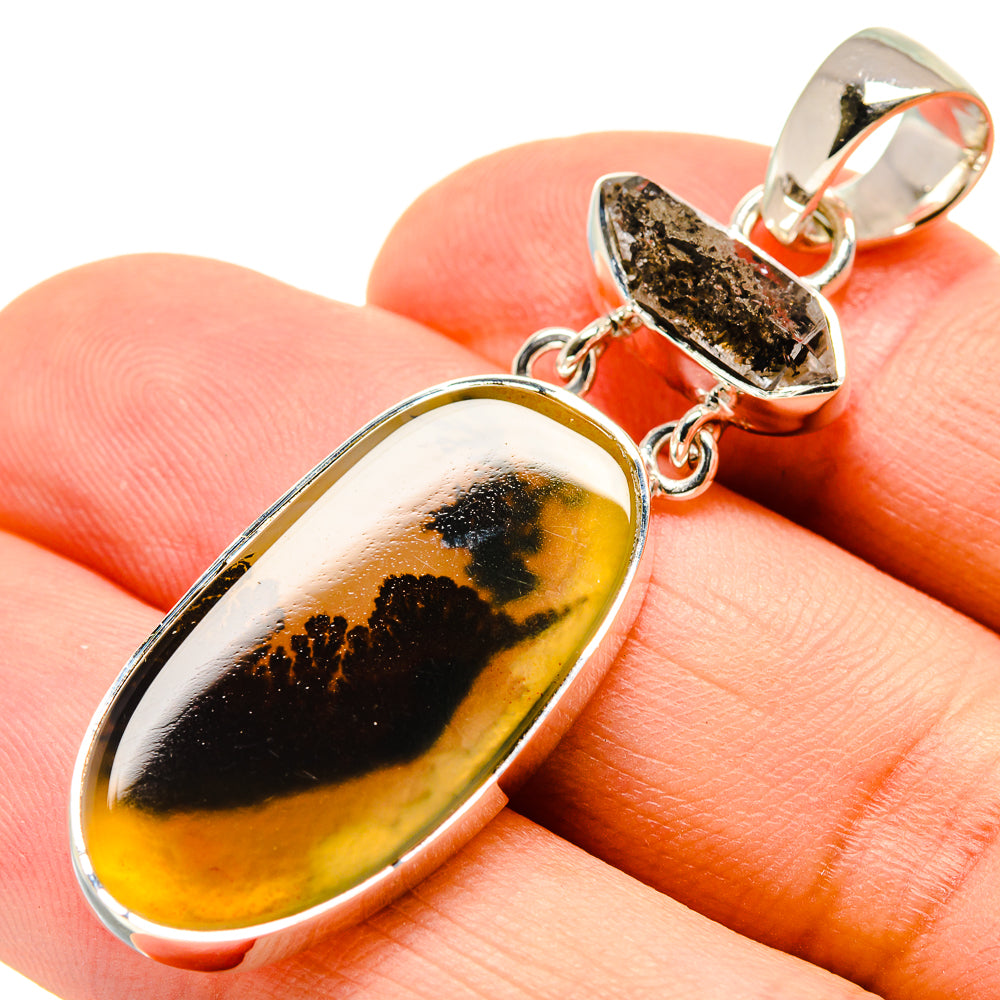 Montana Agate Pendants handcrafted by Ana Silver Co - PD755478