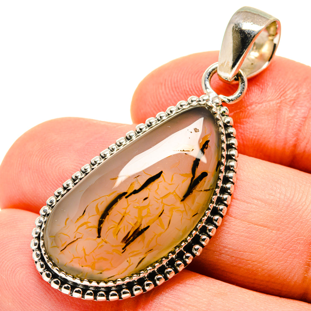 Montana Agate Pendants handcrafted by Ana Silver Co - PD755480