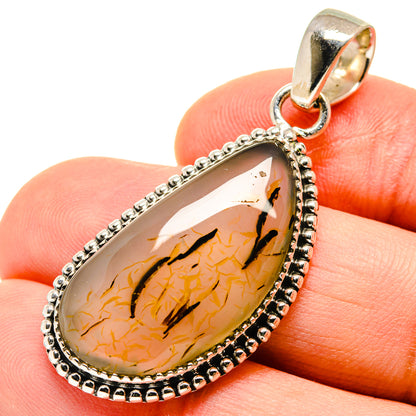 Montana Agate Pendants handcrafted by Ana Silver Co - PD755480