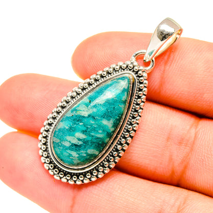 Amazonite Pendants handcrafted by Ana Silver Co - PD7555