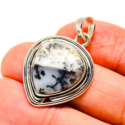 Dendritic Opal Pendants handcrafted by Ana Silver Co - PD755504