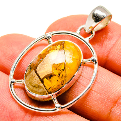 Brecciated Mookaite Pendants handcrafted by Ana Silver Co - PD755521