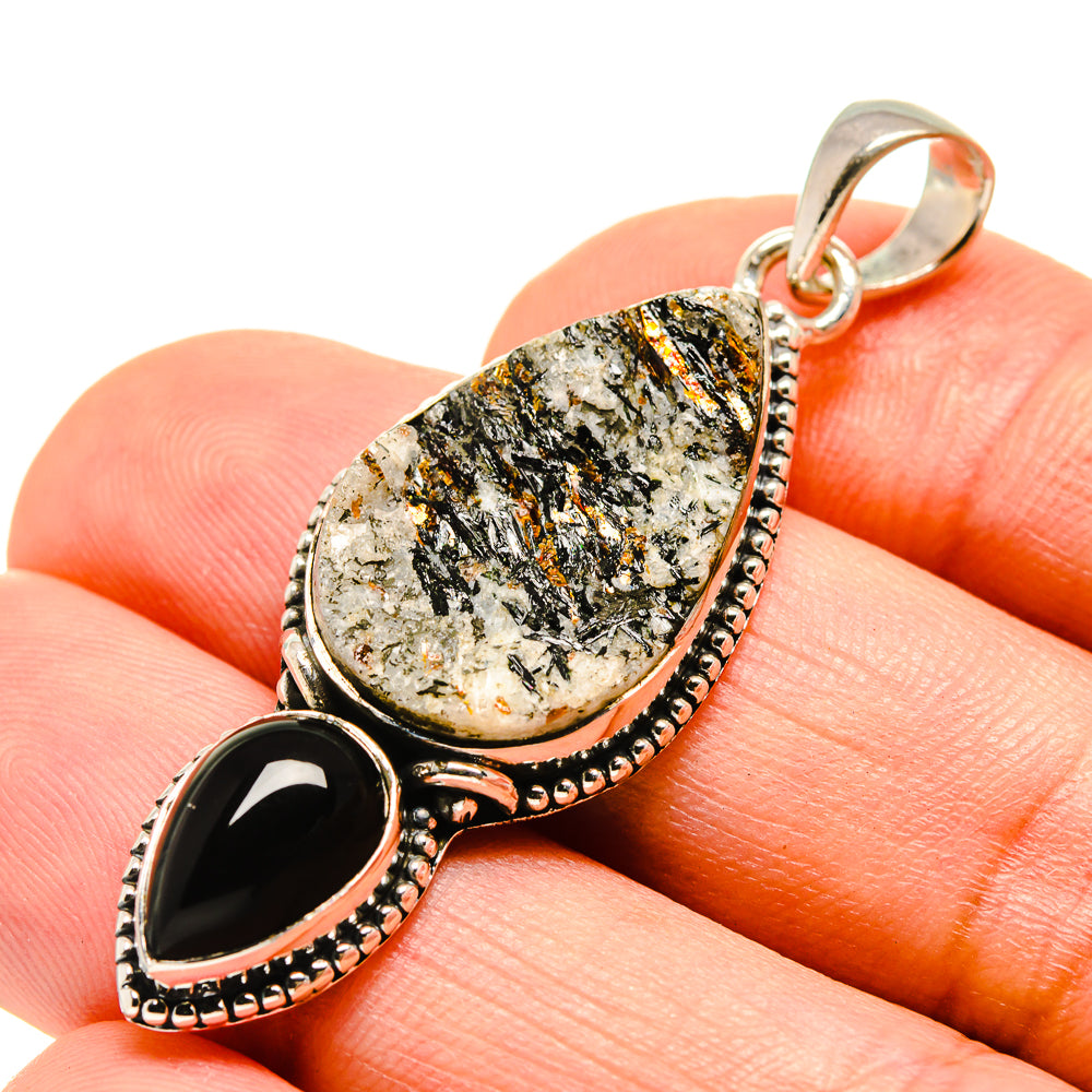 Astrophyllite Pendants handcrafted by Ana Silver Co - PD755529