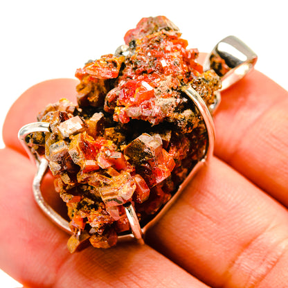 Vanadinite Pendants handcrafted by Ana Silver Co - PD755532