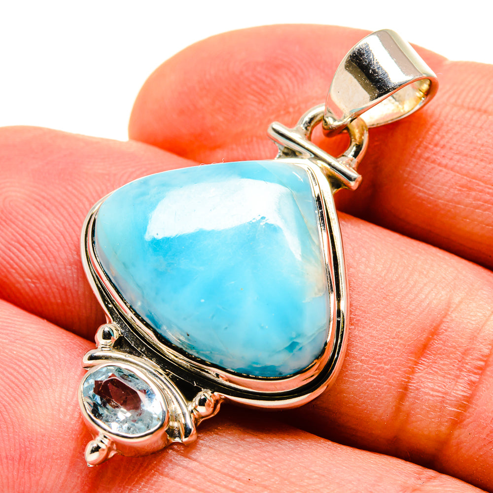 Larimar Pendants handcrafted by Ana Silver Co - PD755535