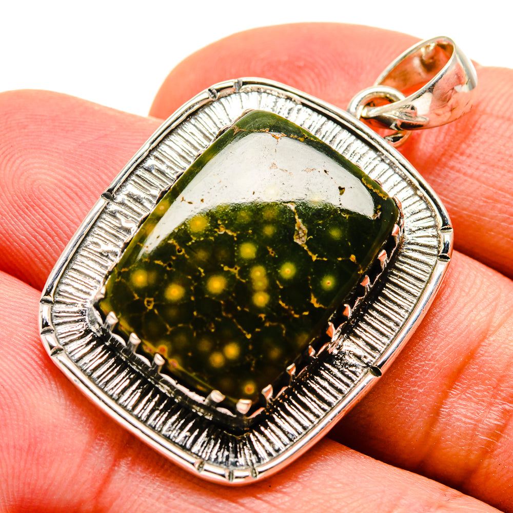 Ocean Jasper Pendants handcrafted by Ana Silver Co - PD755536