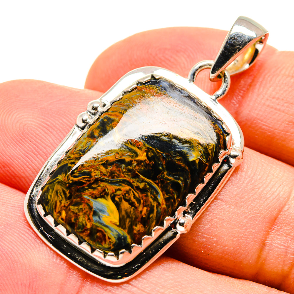 Pietersite Pendants handcrafted by Ana Silver Co - PD755541