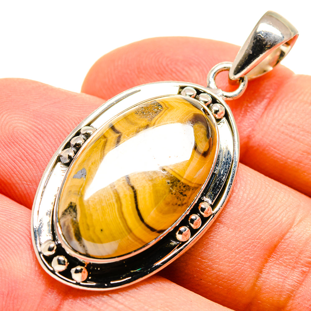 Schalenblende Pendants handcrafted by Ana Silver Co - PD755544