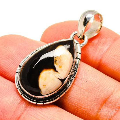 Peanut Wood Jasper Pendants handcrafted by Ana Silver Co - PD755547