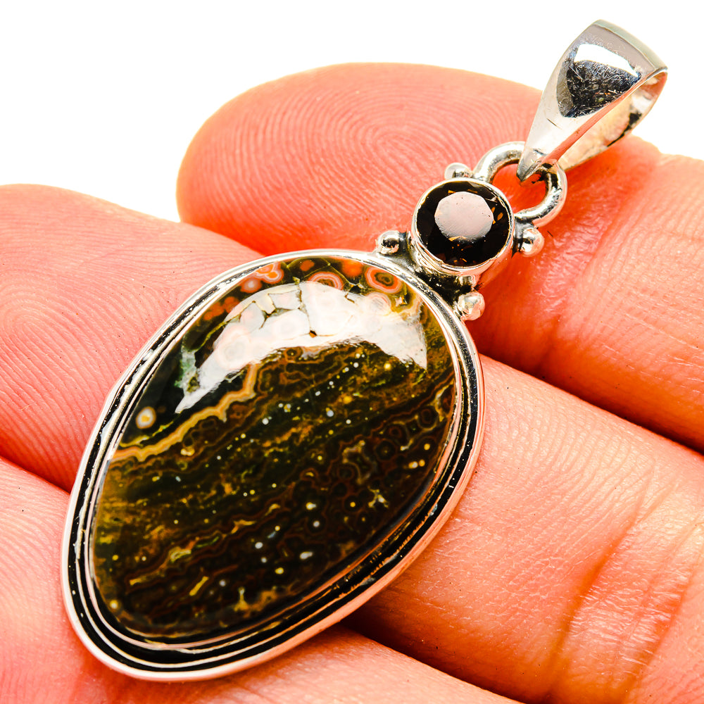 Ocean Jasper Pendants handcrafted by Ana Silver Co - PD755555