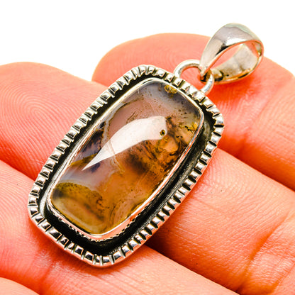 Montana Agate Pendants handcrafted by Ana Silver Co - PD755556