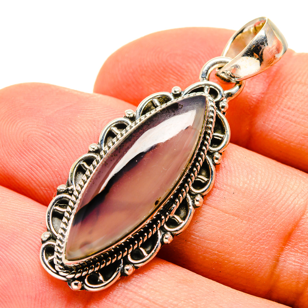Montana Agate Pendants handcrafted by Ana Silver Co - PD755563