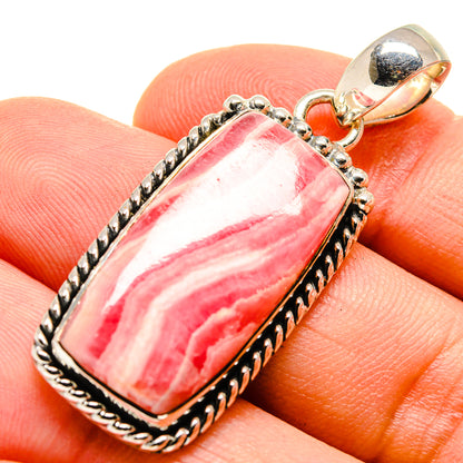 Rhodochrosite Pendants handcrafted by Ana Silver Co - PD755565