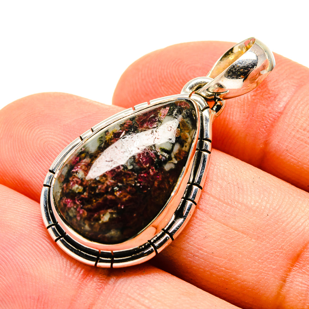 Russian Eudialyte Pendants handcrafted by Ana Silver Co - PD755570