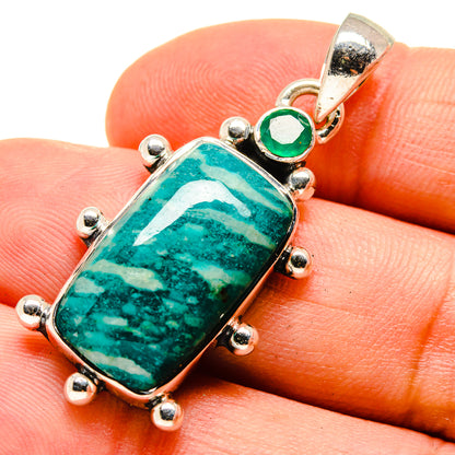 Amazonite Pendants handcrafted by Ana Silver Co - PD755577