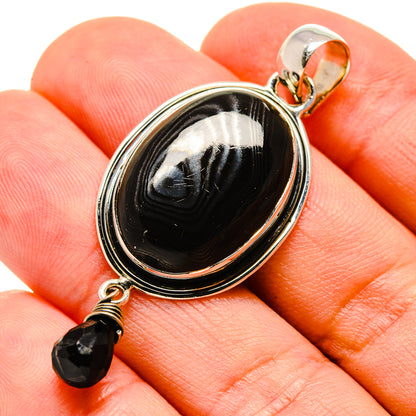 Psilomelane Pendants handcrafted by Ana Silver Co - PD755588