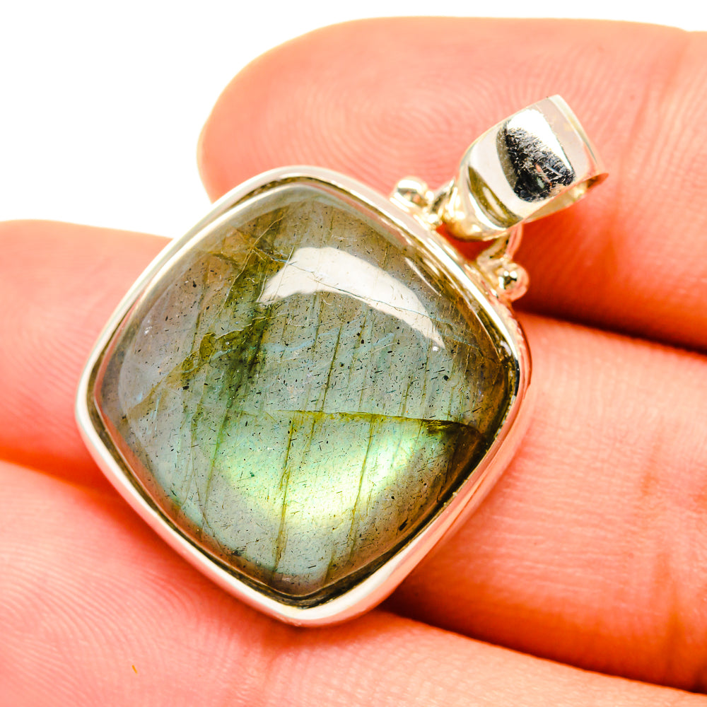 Labradorite Pendants handcrafted by Ana Silver Co - PD7556