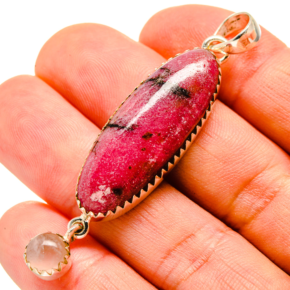 Rhodonite Pendants handcrafted by Ana Silver Co - PD755600