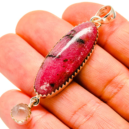 Rhodonite Pendants handcrafted by Ana Silver Co - PD755600