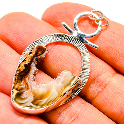 Geode Slice Pendants handcrafted by Ana Silver Co - PD755601