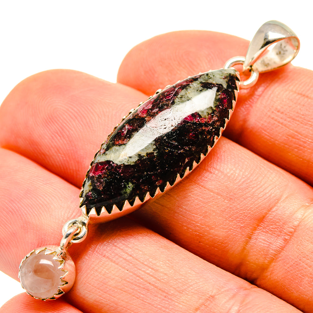 Russian Eudialyte Pendants handcrafted by Ana Silver Co - PD755628