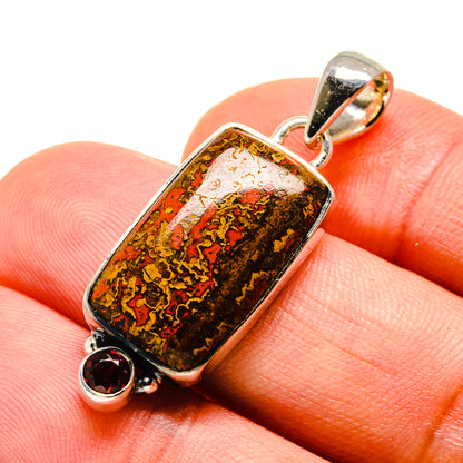 Moroccan Agate Pendants handcrafted by Ana Silver Co - PD755636