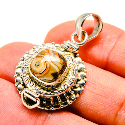 Laguna Lace Agate Pendants handcrafted by Ana Silver Co - PD755639