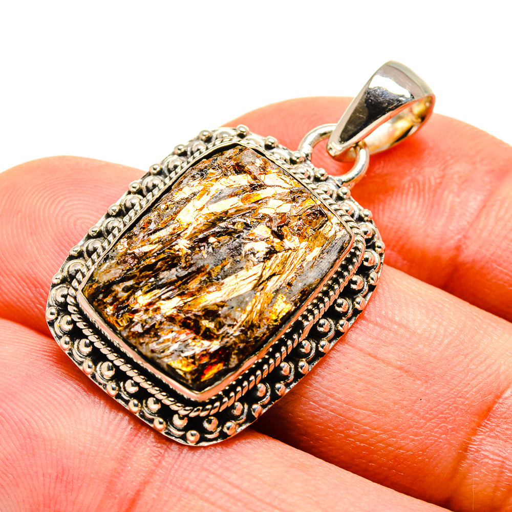 Astrophyllite Pendants handcrafted by Ana Silver Co - PD755648