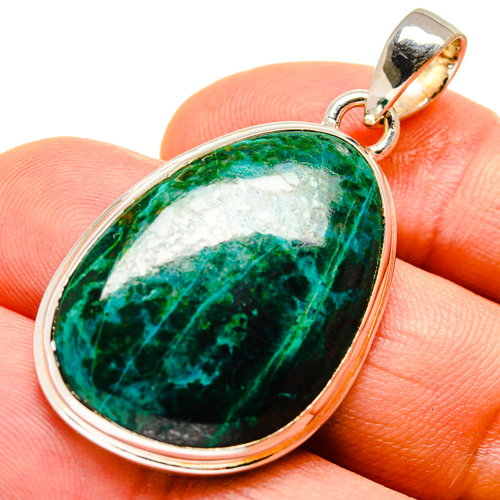 Chrysocolla Pendants handcrafted by Ana Silver Co - PD755663