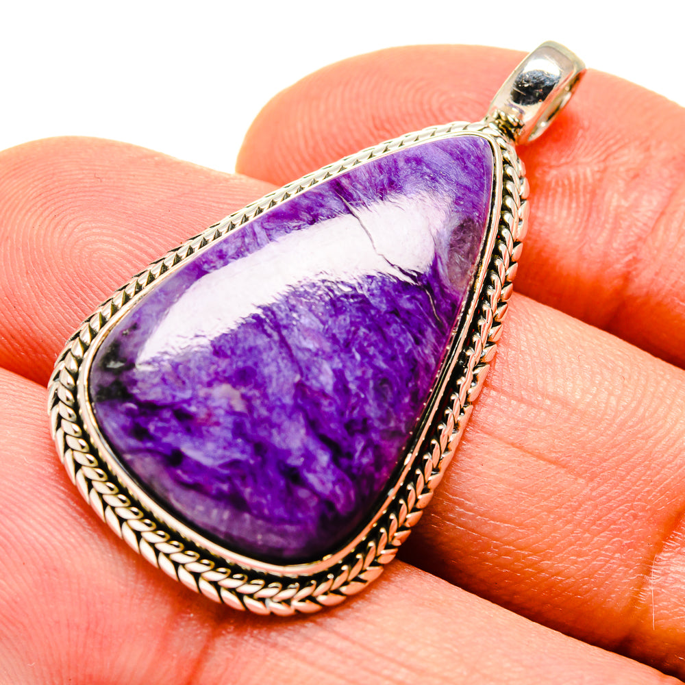 Charoite Pendants handcrafted by Ana Silver Co - PD755666