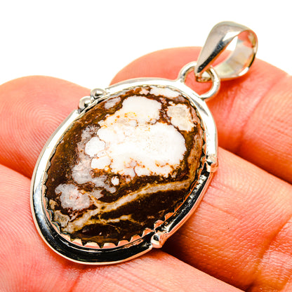 Peanut Wood Jasper Pendants handcrafted by Ana Silver Co - PD755693