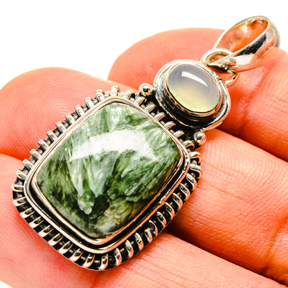 Seraphinite Pendants handcrafted by Ana Silver Co - PD755701