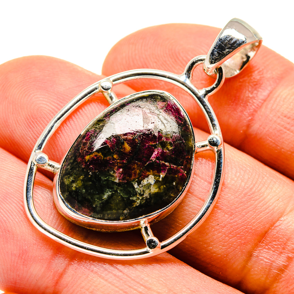Russian Eudialyte Pendants handcrafted by Ana Silver Co - PD755710