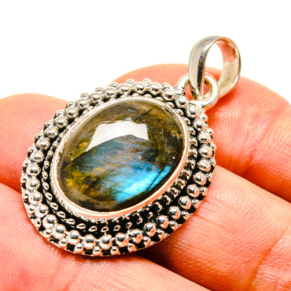 Labradorite Pendants handcrafted by Ana Silver Co - PD755713
