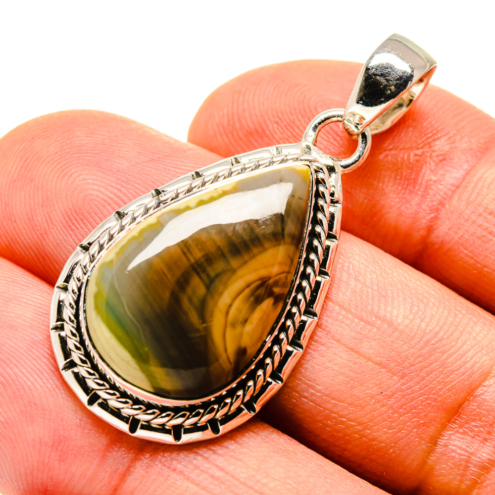 Willow Creek Jasper Pendants handcrafted by Ana Silver Co - PD755719